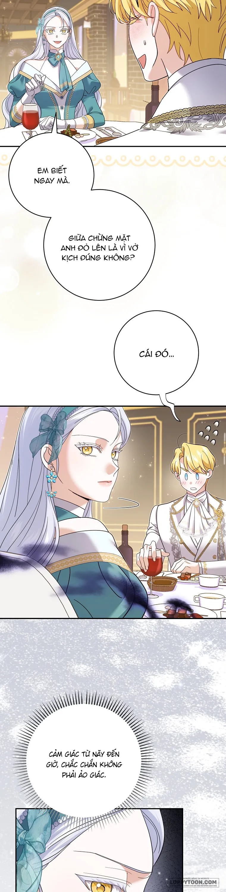 Vị Hôn Phu Phản Diện Cản Trở Con Đường Hoa Của Tôi Chap 36 - trang 28
