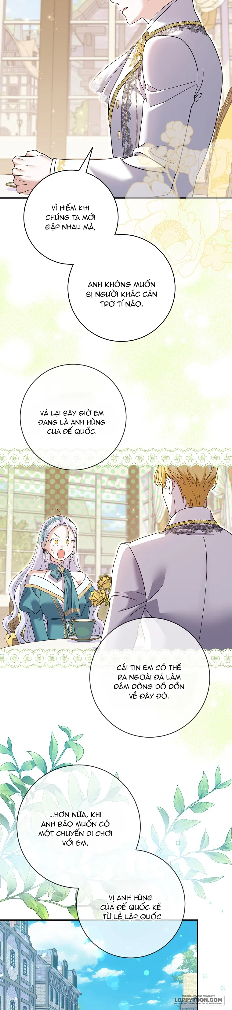 Vị Hôn Phu Phản Diện Cản Trở Con Đường Hoa Của Tôi Chap 35 - trang 32