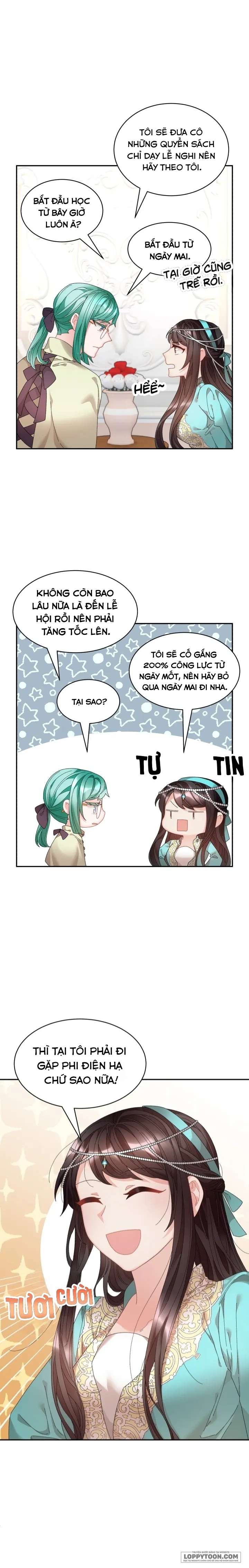 Tôi Không Muốn Trở Thành Hoàng Hậu Chap 58 - trang 4