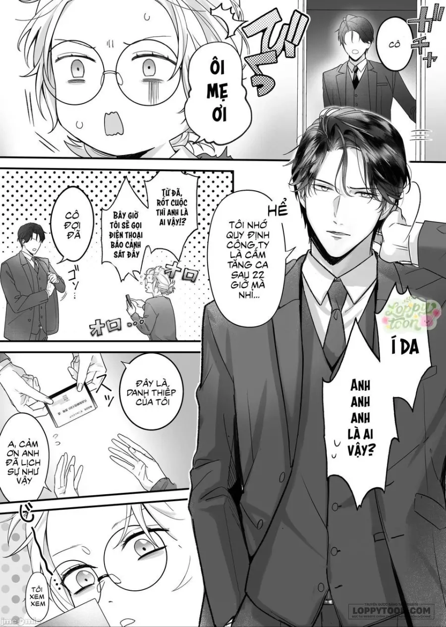Tuyển Tập Manga Oneshot Của Loppy Chap 4.1 - Cô Nàng Lười Biếng Và Vị Tổng Giám Đốc Cưng Chiều (1) - trang 8