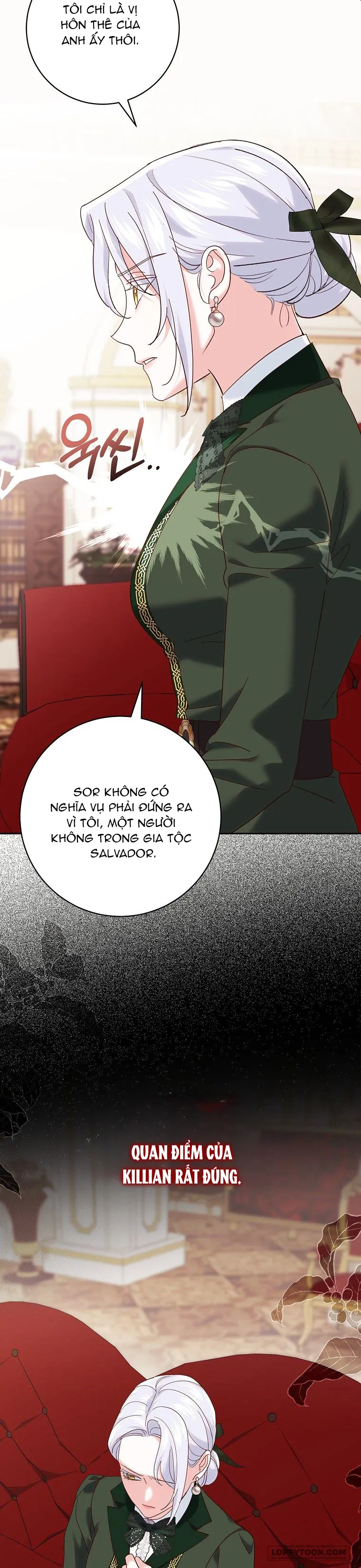 Vị Hôn Phu Phản Diện Cản Trở Con Đường Hoa Của Tôi Chap 18 - trang 34