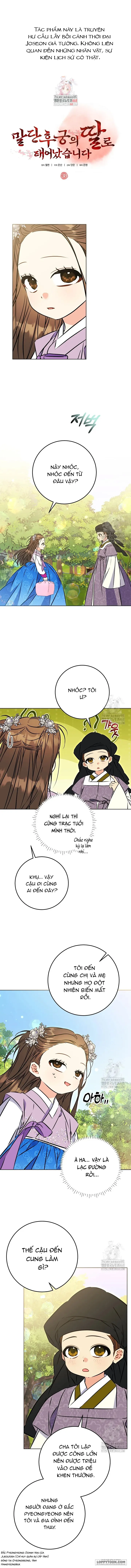 Tôi Sinh Ra Là Con Gái Của Một Cung Phi Hèn Mọn Chap 38 - trang 1