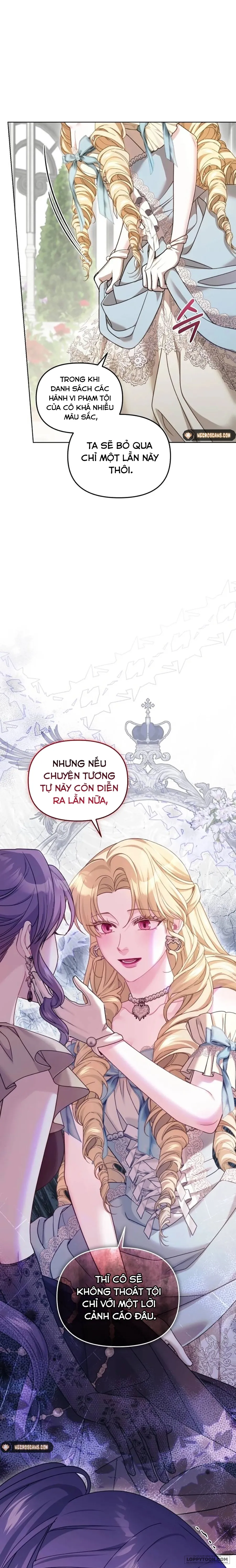 Tôi Đã Trải Qua Đêm Đầu Tiên Dù Chỉ Là Hoàng Hậu Thay Thế Chap 18 - trang 18