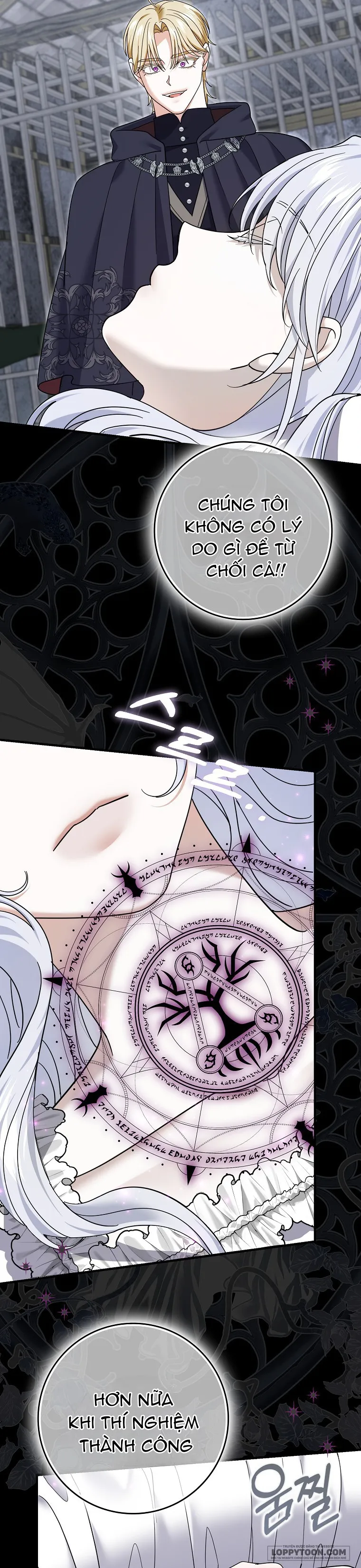 Vị Hôn Phu Phản Diện Cản Trở Con Đường Hoa Của Tôi Chap 62 - trang 7