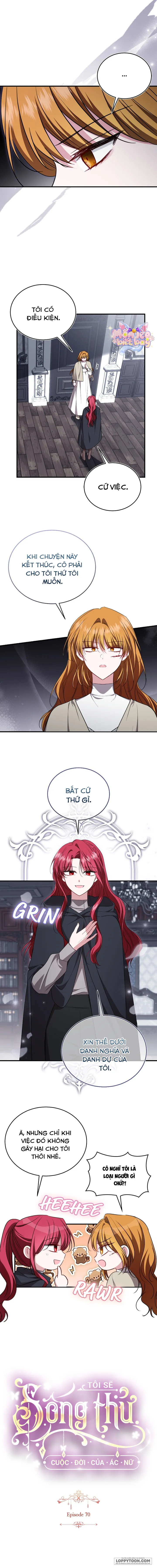 Tôi Sẽ Sống Thử Cuộc Đời Của Ác Nữ Chap 70 - trang 2
