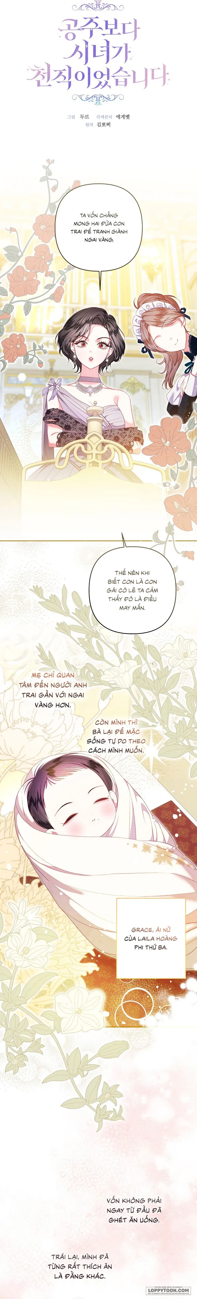 Trở Thành Hầu Nữ Còn Quan Trọng Hơn Là Làm Công Chúa Chap 43 - trang 4