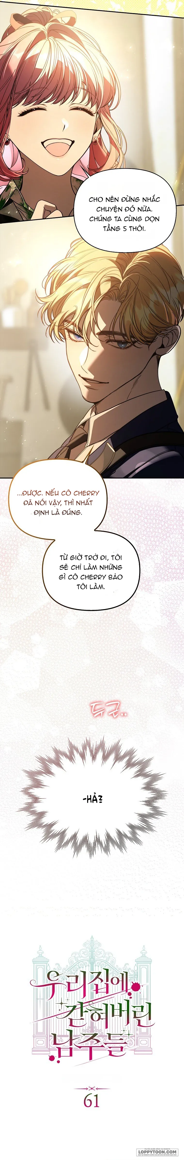 Những Nam Chính Bị Mắc Kẹt Trong Nhà Của Tôi Chap 61 - trang 8