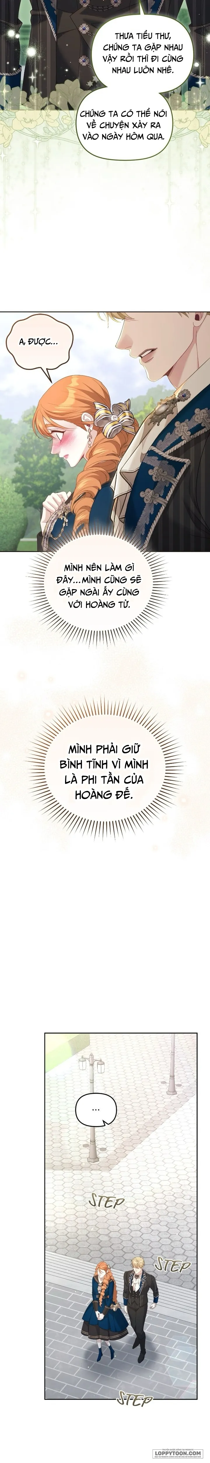 Tôi Đã Trải Qua Đêm Đầu Tiên Dù Chỉ Là Hoàng Hậu Thay Thế Chap 46 - trang 12