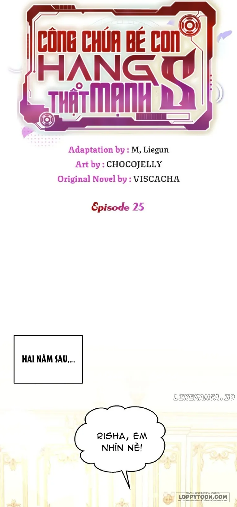 Công Chúa Bé Con Hạng S Thật Mạnh Chap 25 - trang 8