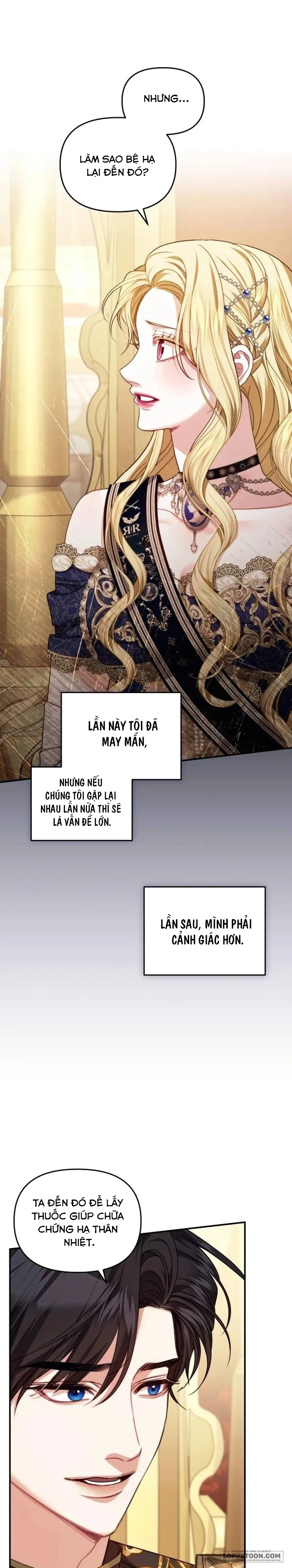 Tôi Đã Trải Qua Đêm Đầu Tiên Dù Chỉ Là Hoàng Hậu Thay Thế Chap 6 - trang 40