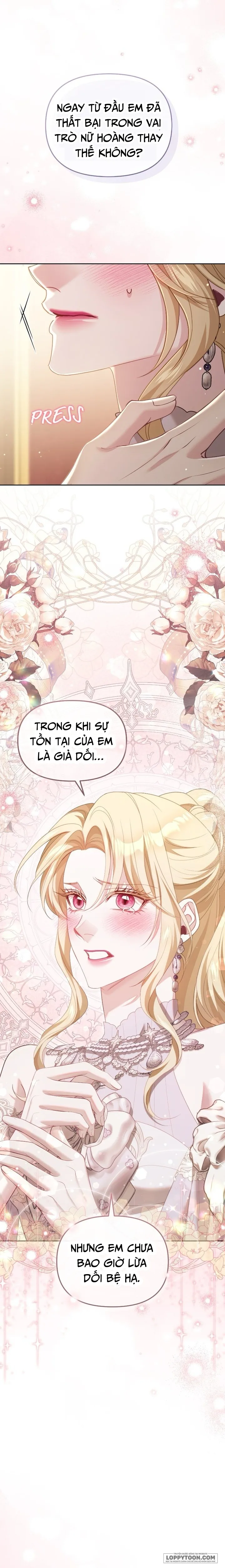 Tôi Đã Trải Qua Đêm Đầu Tiên Dù Chỉ Là Hoàng Hậu Thay Thế Chap 48 - trang 6