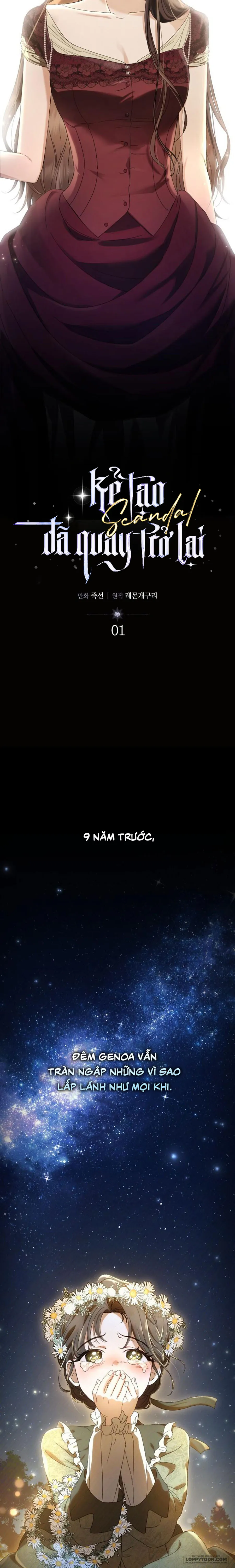 Kẻ Tạo Scandal Đã Quay Trở Lại Chap 1 - trang 5
