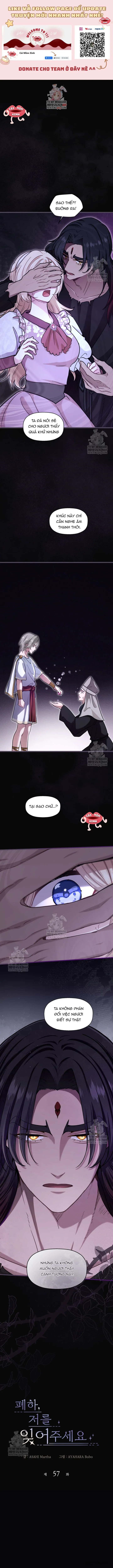 Bệ Hạ, Xin Hãy Quên Tôi Đi Chap 57 - trang 1