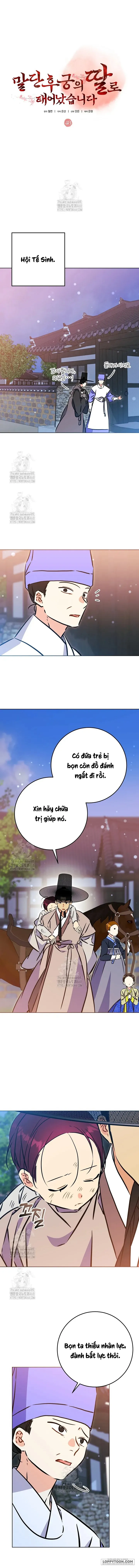 Tôi Sinh Ra Là Con Gái Của Một Cung Phi Hèn Mọn Chap 48 - trang 8