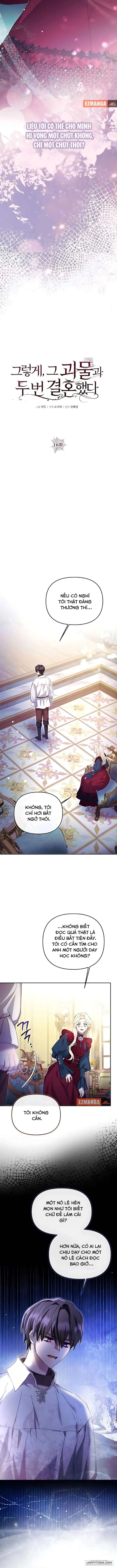 Lần Thứ Hai Tôi Kết Hôn Với Quái Vật Chap 16 - trang 3