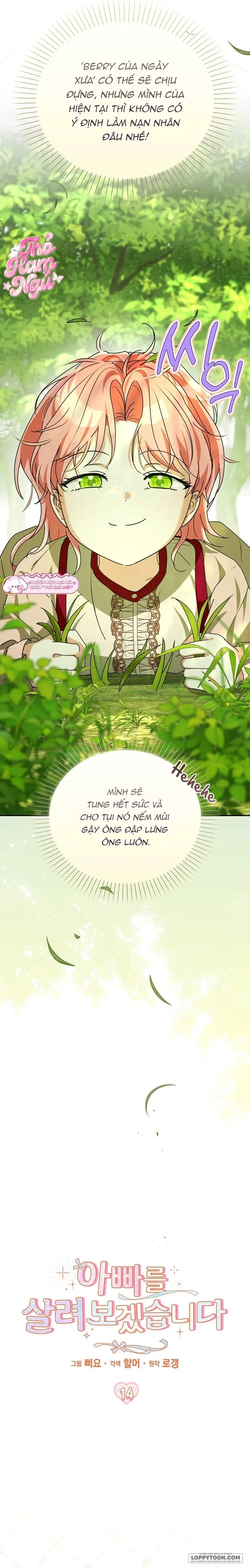 Tôi Sẽ Cố Gắng Cứu Cha Chap 14 - trang 9