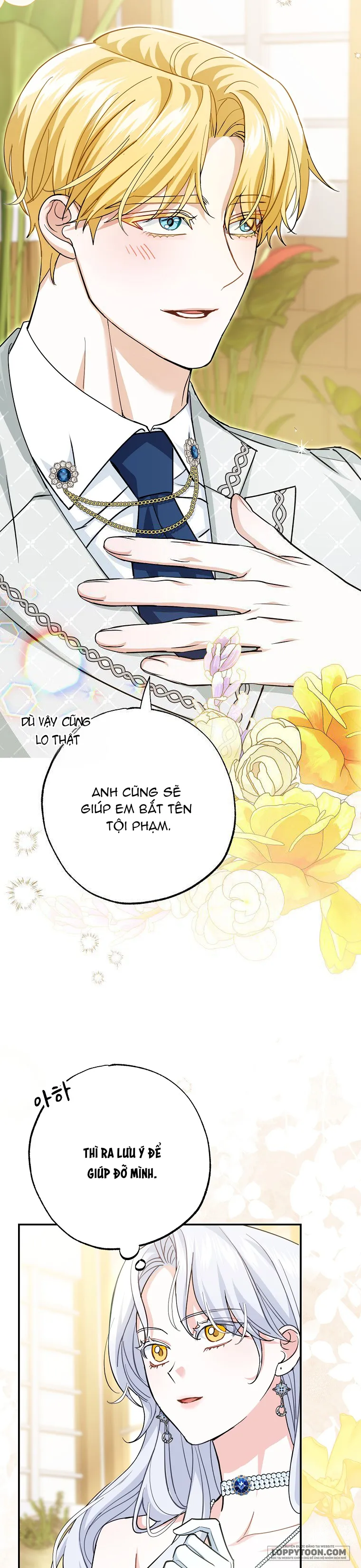 Vị Hôn Phu Phản Diện Cản Trở Con Đường Hoa Của Tôi Chap 4 - trang 15
