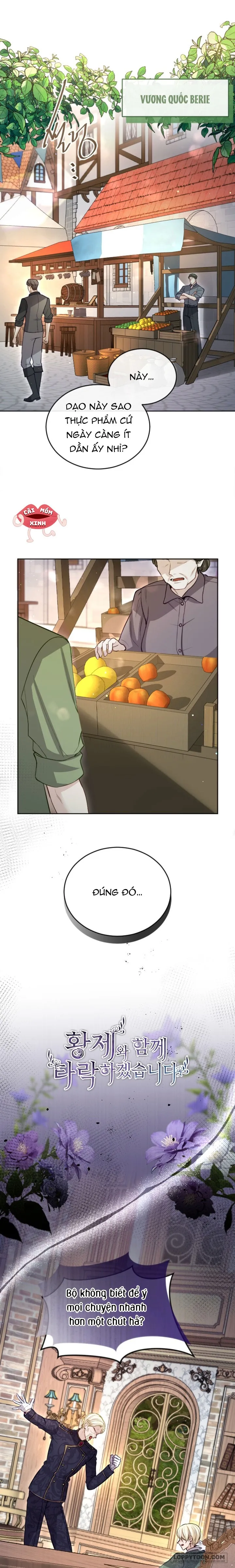 Tôi Sẽ Bị Trừ Khử Cùng Hoàng Đế Chap 108 - trang 1