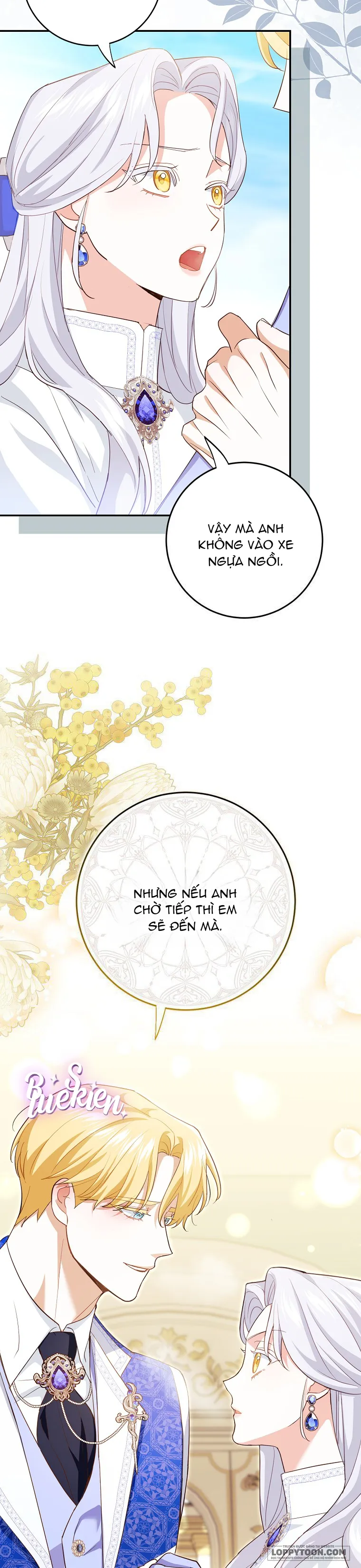 Vị Hôn Phu Phản Diện Cản Trở Con Đường Hoa Của Tôi Chap 10 - trang 24