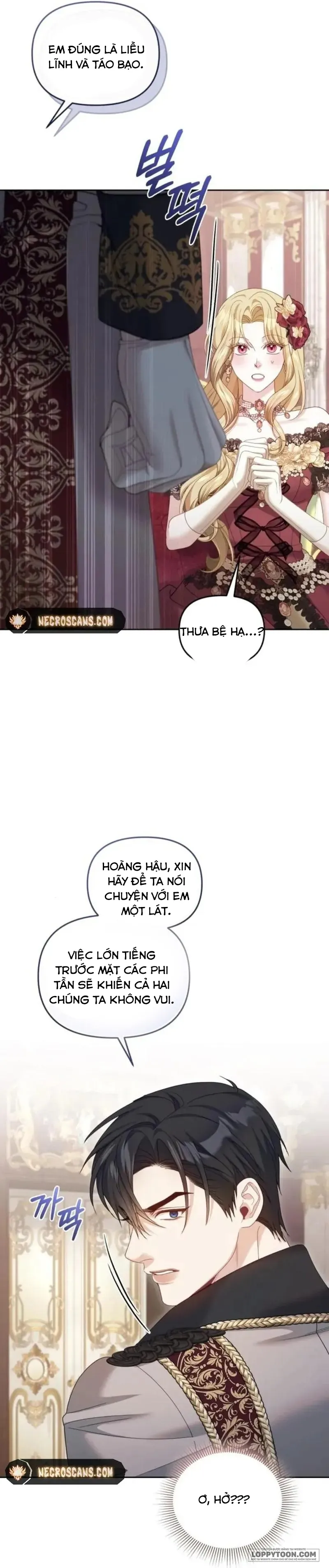 Tôi Đã Trải Qua Đêm Đầu Tiên Dù Chỉ Là Hoàng Hậu Thay Thế Chap 27 - trang 31