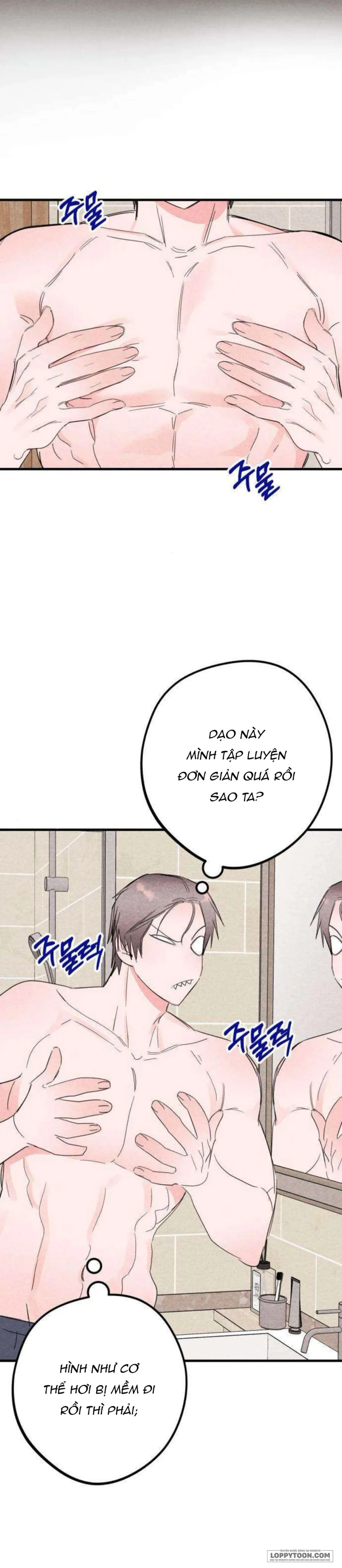 Bộ Mặt Che Giấu Của Tiền Bối Hoàn Hảo Chap 33 - 33. Tiền bối hoàn hảo nhào nặn cơ thể - trang 6