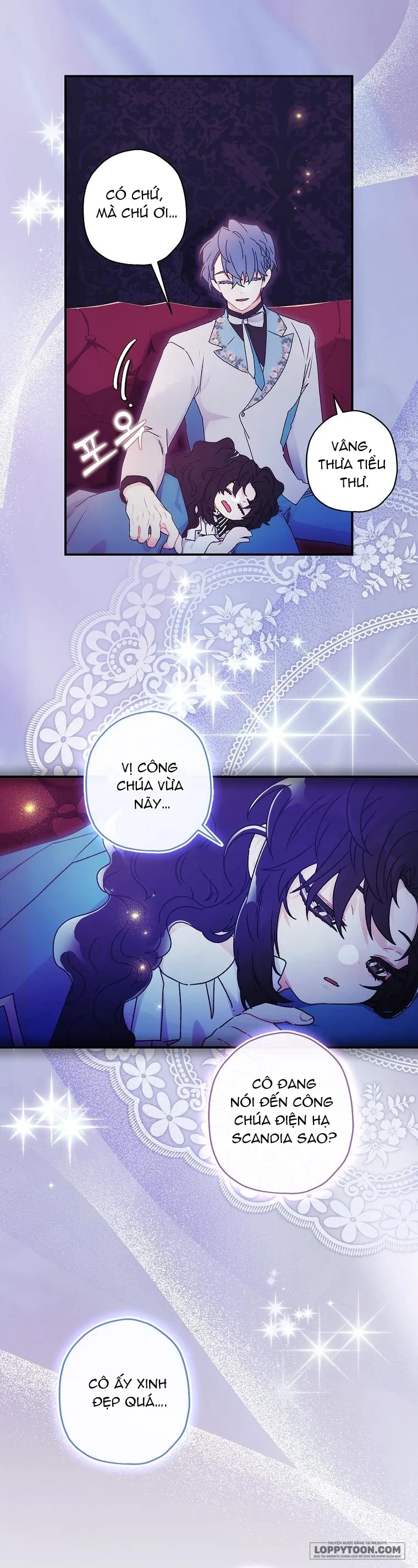 Tôi Đã Trở Thành Con Gái Nuôi Của Nam Chính Chap 96 - trang 17