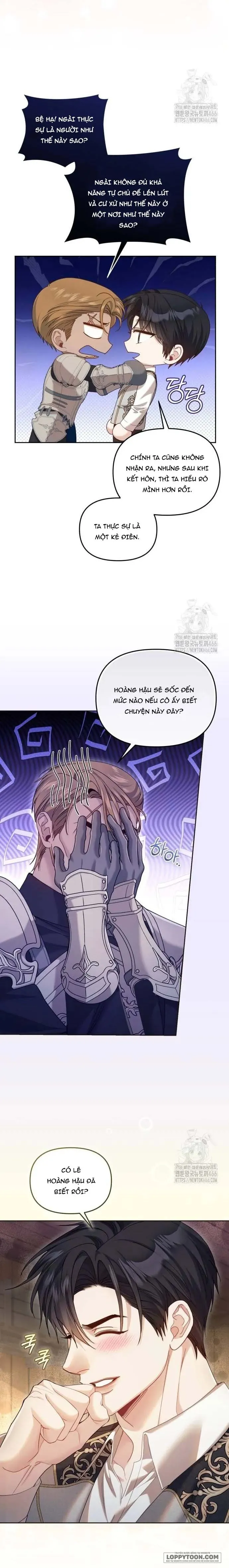Tôi Đã Trải Qua Đêm Đầu Tiên Dù Chỉ Là Hoàng Hậu Thay Thế Chap 34 - trang 4