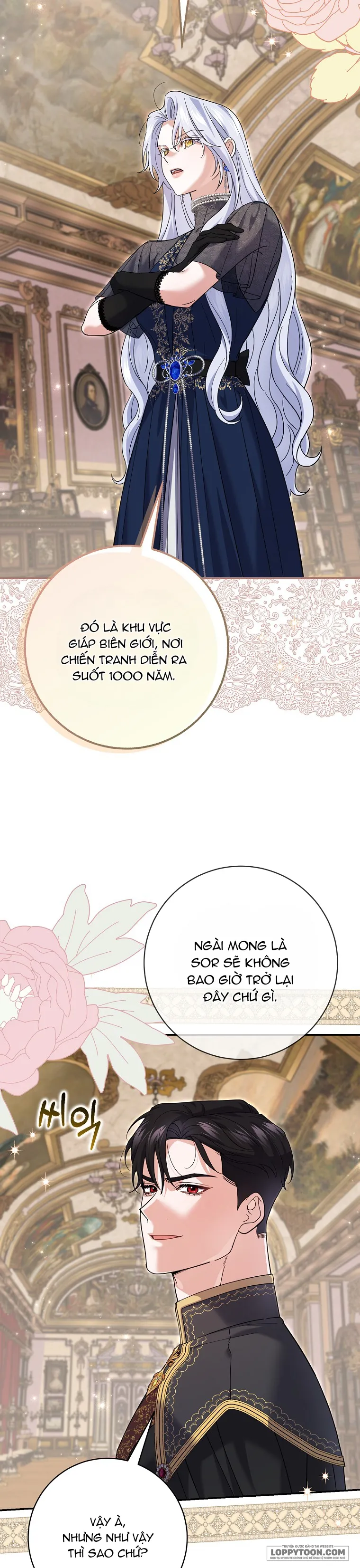 Vị Hôn Phu Phản Diện Cản Trở Con Đường Hoa Của Tôi Chap 40 - trang 4