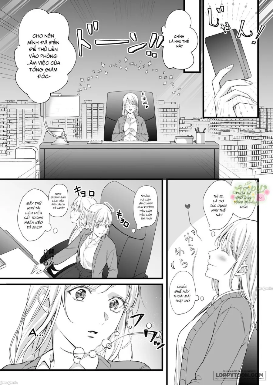 Tuyển Tập Manga Oneshot Của Loppy Chap 4.2 - Cô Nàng Lười Biếng Và Vị Tổng Giám Đốc Cưng Chiều (2) - trang 10