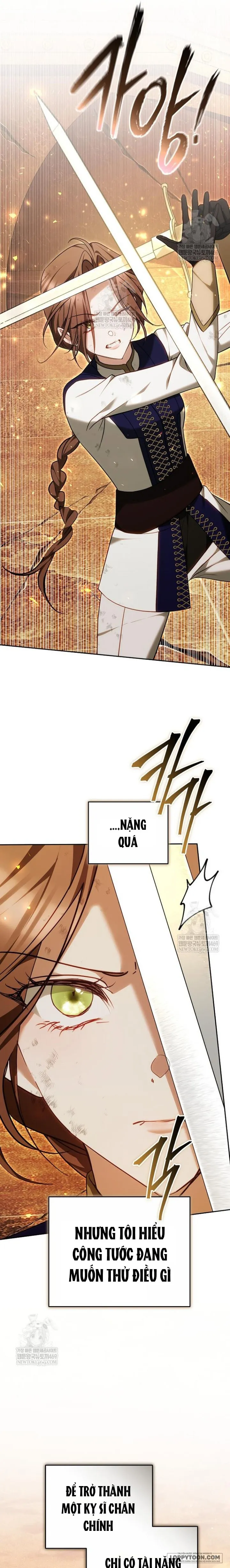 Lý Do Mà Ác Nữ Ấy Cầm Kiếm Chap 56 - trang 11