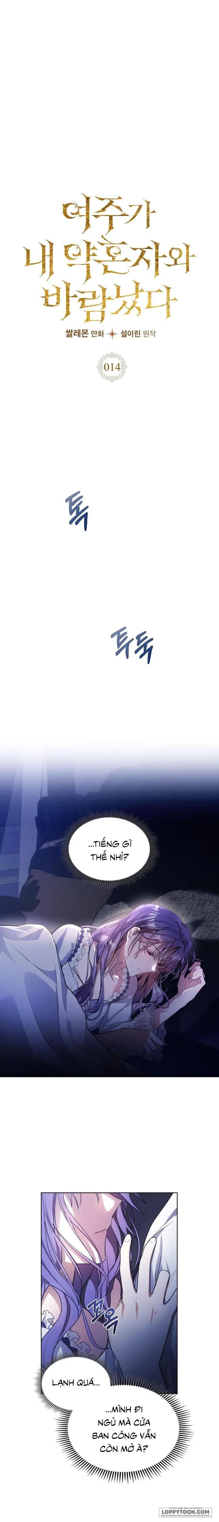 Nữ Chính Ngoại Tình Với Vị Hôn Phu Của Tôi Chap 14 - trang 1