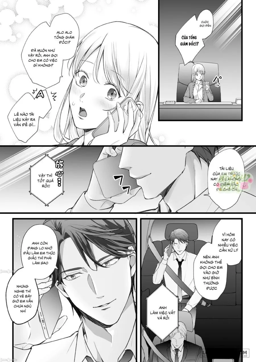 Tuyển Tập Manga Oneshot Của Loppy Chap 4.2 - Cô Nàng Lười Biếng Và Vị Tổng Giám Đốc Cưng Chiều (2) - trang 12