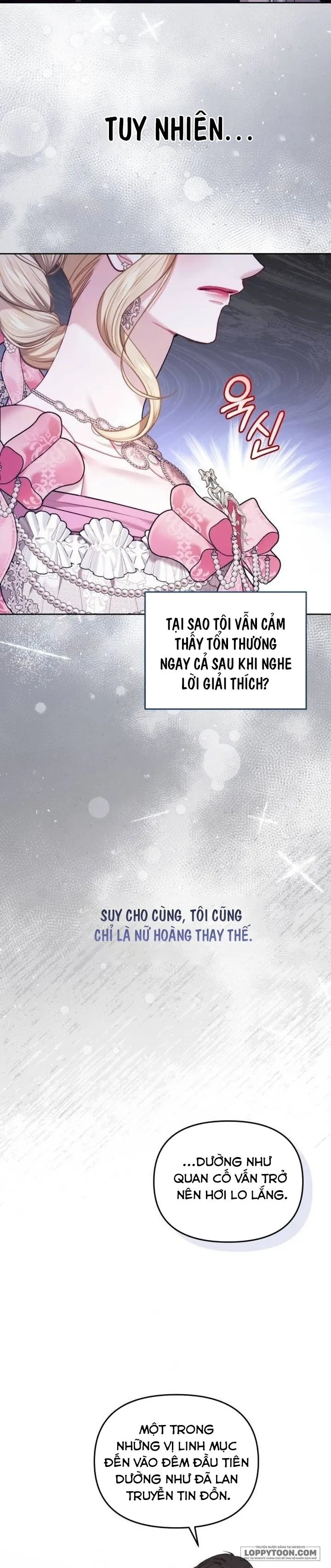 Tôi Đã Trải Qua Đêm Đầu Tiên Dù Chỉ Là Hoàng Hậu Thay Thế Chap 9 - trang 11