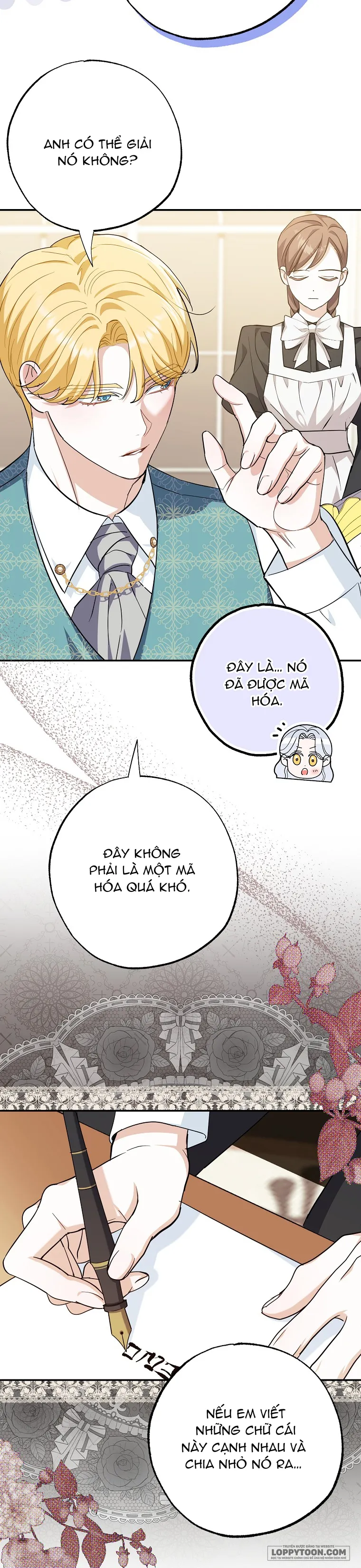 Vị Hôn Phu Phản Diện Cản Trở Con Đường Hoa Của Tôi Chap 5 - trang 3