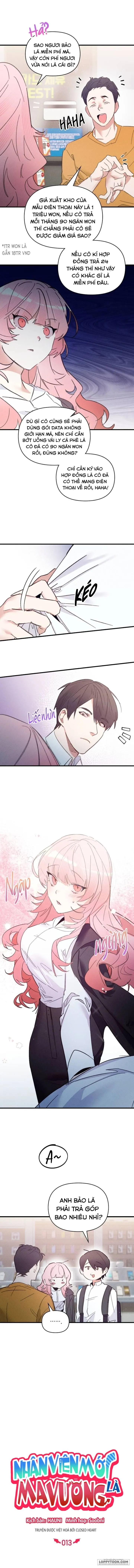 Nhân Viên Mới Là Ma Vương Chap 13 - trang 2