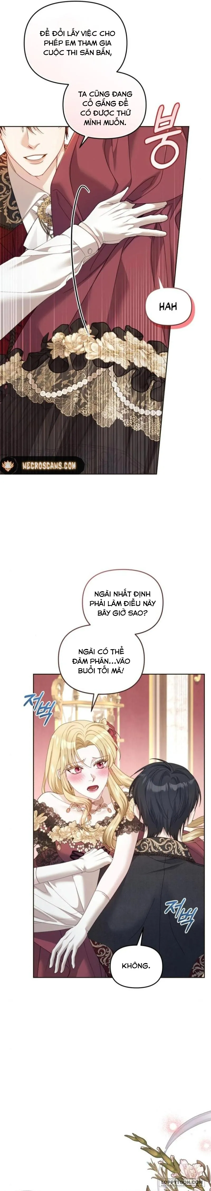 Tôi Đã Trải Qua Đêm Đầu Tiên Dù Chỉ Là Hoàng Hậu Thay Thế Chap 28 - trang 7