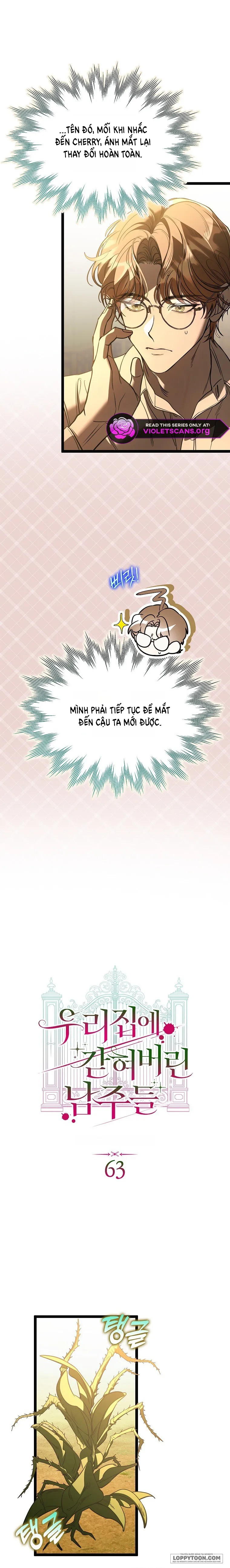 Những Nam Chính Bị Mắc Kẹt Trong Nhà Của Tôi Chap 63 - trang 6