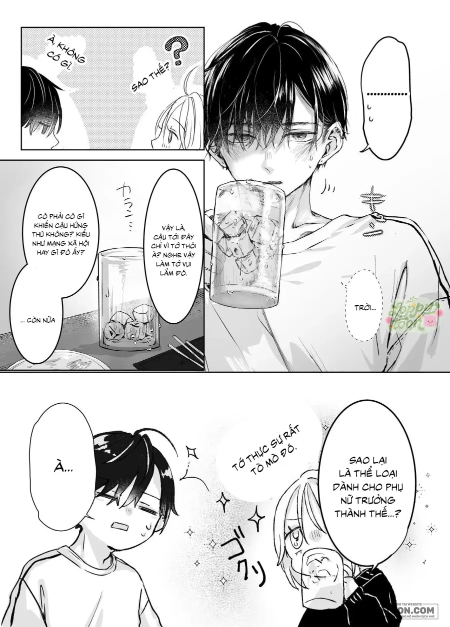 Tuyển Tập Manga Oneshot Của Loppy Chap 6.1 - Tại Trợ Lý Bán Hàng Mà Sản Phẩm Mới Của Tôi Là XXX Mất Rồi (1.1) - trang 8