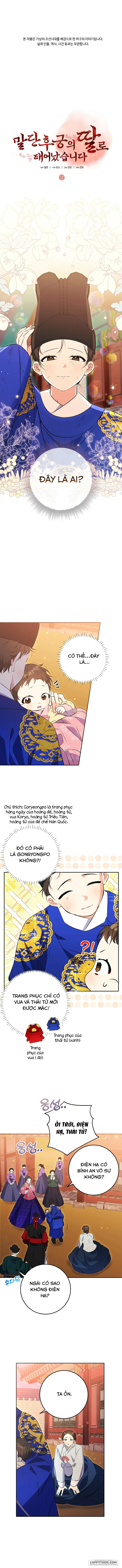 Tôi Sinh Ra Là Con Gái Của Một Cung Phi Hèn Mọn Chap 2 - trang 1