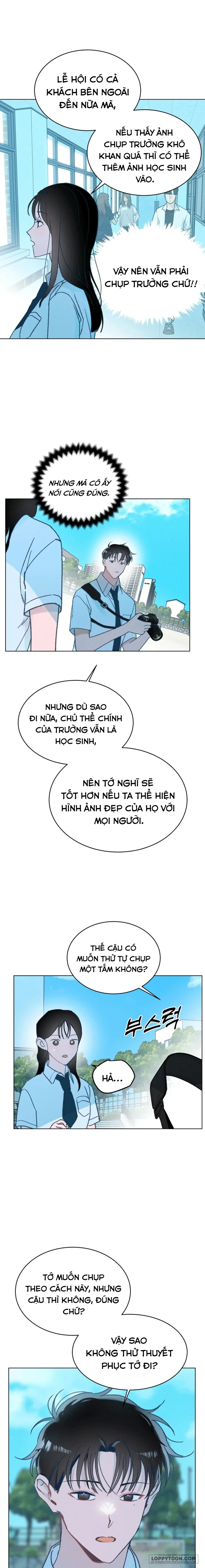 Gửi trời hạ dịu dàng kia Chap 3 - trang 10