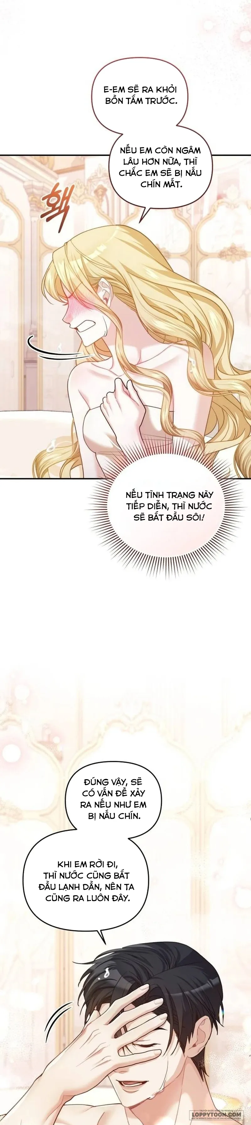 Tôi Đã Trải Qua Đêm Đầu Tiên Dù Chỉ Là Hoàng Hậu Thay Thế Chap 12 - trang 25