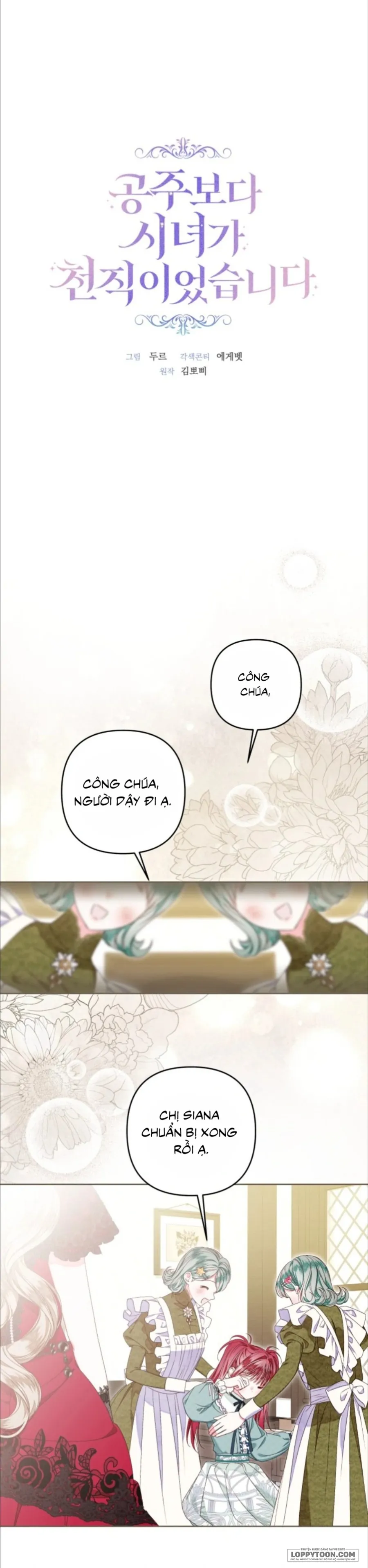 Trở Thành Hầu Nữ Còn Quan Trọng Hơn Là Làm Công Chúa Chap 55 - trang 5