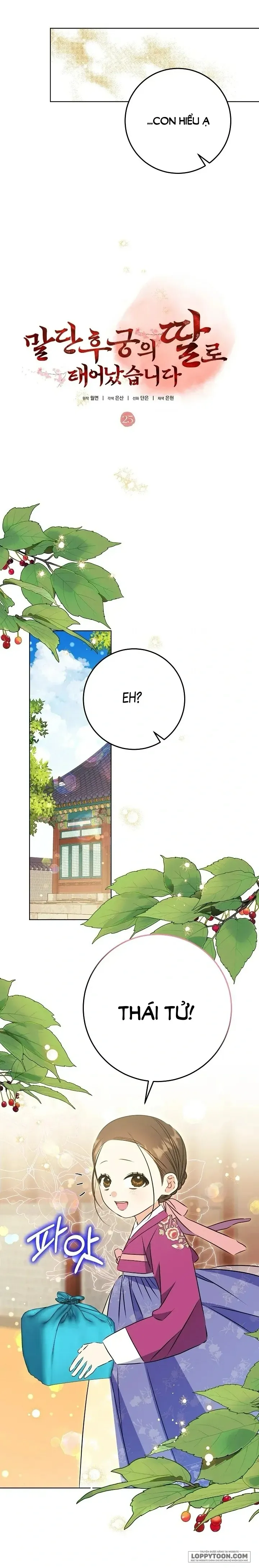 Tôi Sinh Ra Là Con Gái Của Một Cung Phi Hèn Mọn Chap 25 - trang 7