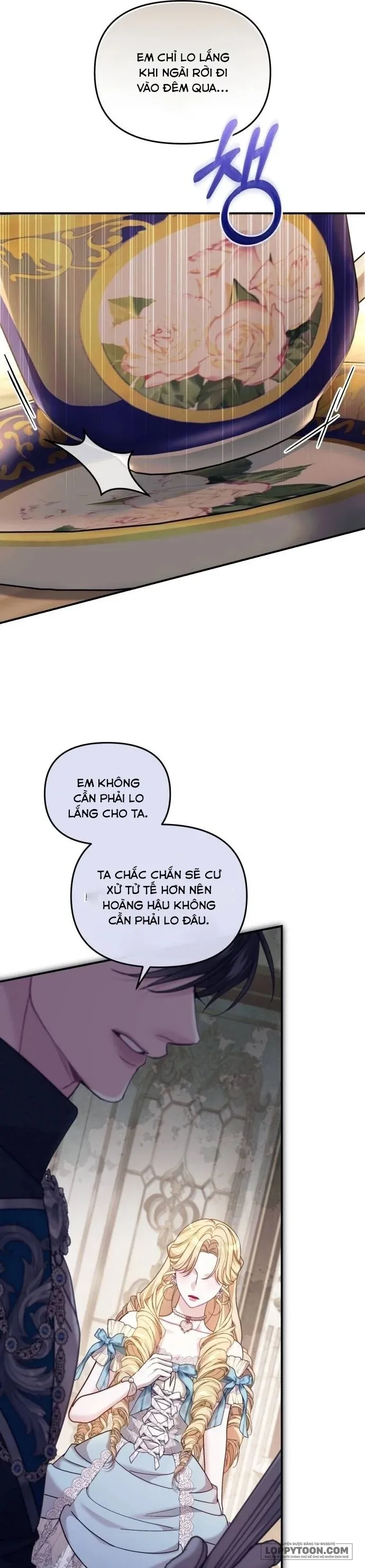 Tôi Đã Trải Qua Đêm Đầu Tiên Dù Chỉ Là Hoàng Hậu Thay Thế Chap 17 - trang 16