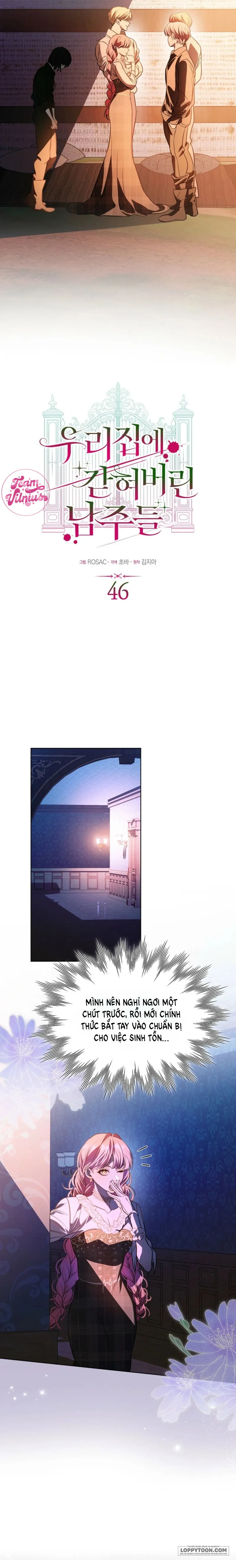 Những Nam Chính Bị Mắc Kẹt Trong Nhà Của Tôi Chap 46 - trang 10