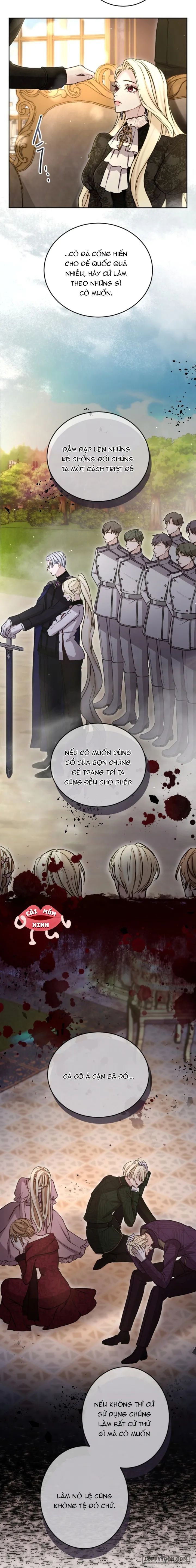 Tôi Sẽ Bị Trừ Khử Cùng Hoàng Đế Chap 92 - trang 9