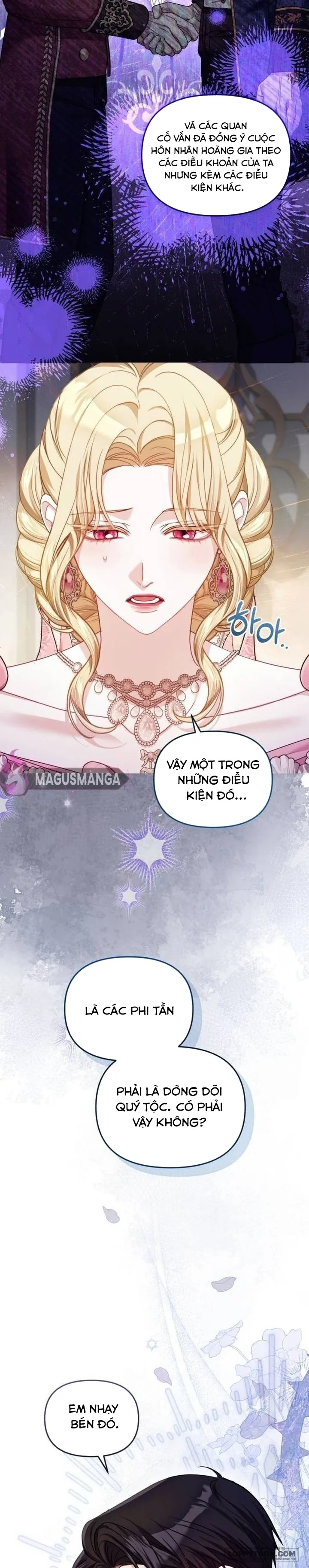Tôi Đã Trải Qua Đêm Đầu Tiên Dù Chỉ Là Hoàng Hậu Thay Thế Chap 9 - trang 8
