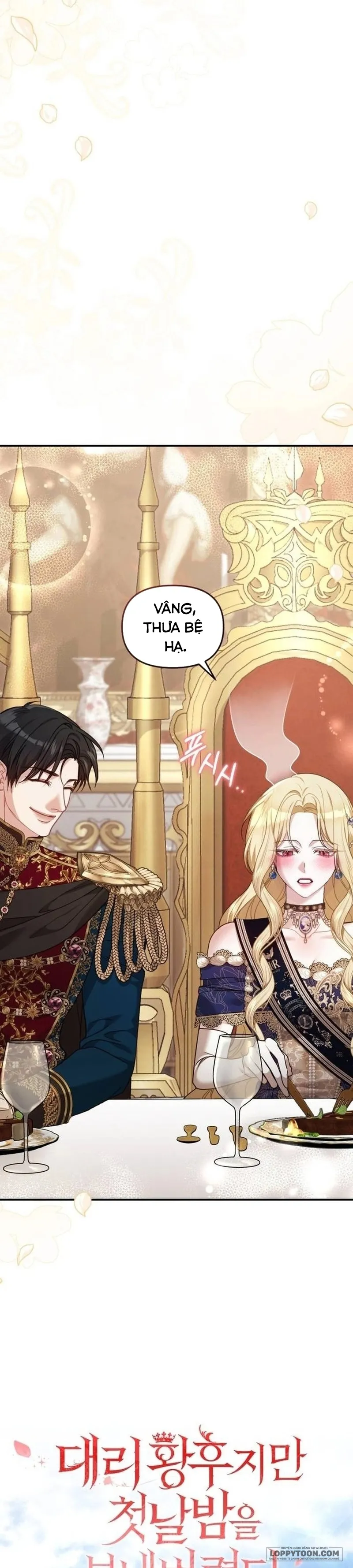 Tôi Đã Trải Qua Đêm Đầu Tiên Dù Chỉ Là Hoàng Hậu Thay Thế Chap 7 - trang 8