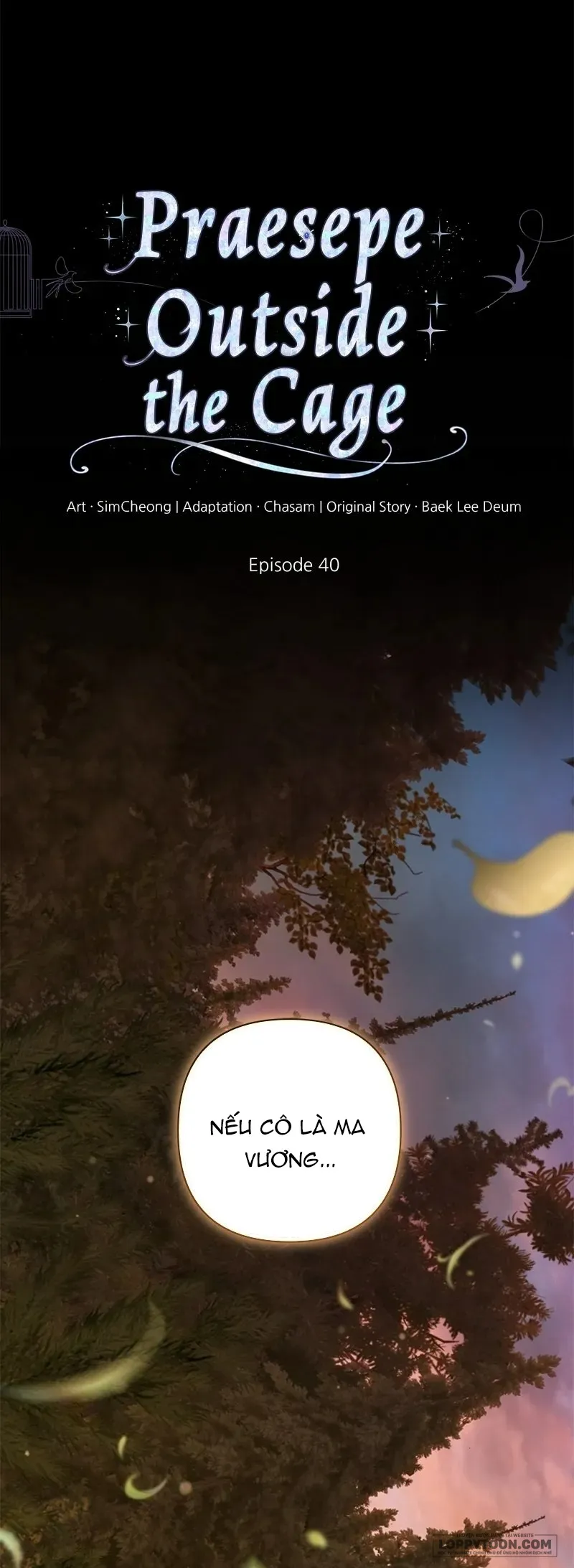 Presepe Bên Ngoài Chiếc Lồng Chap 40 - trang 1