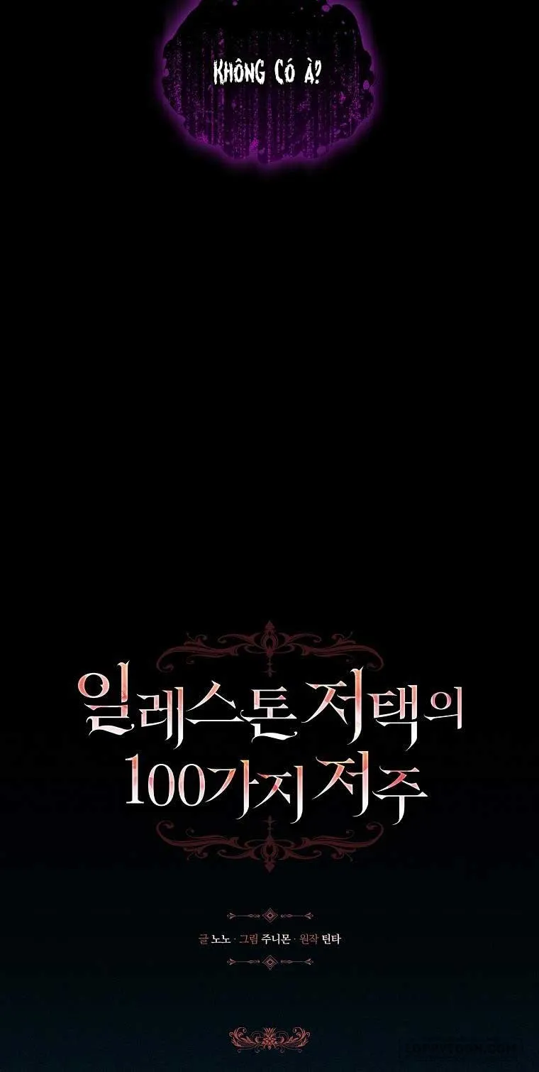 100 lời nguyền tại dinh thự Illestone Chap 19 - trang 32